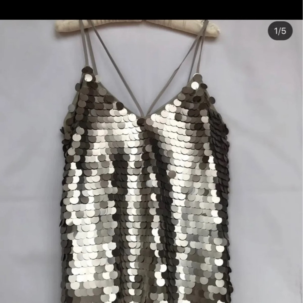 Misguided sequin dress